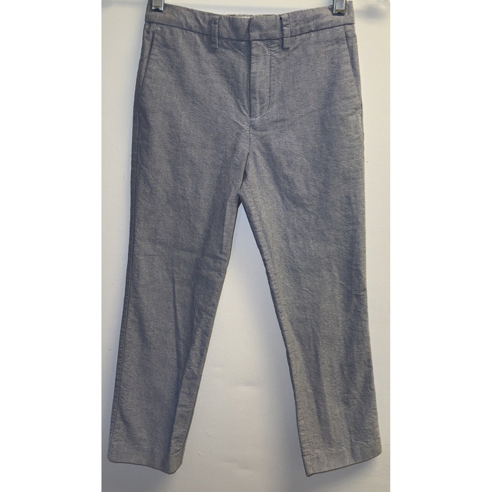Crewcuts Boys Pants Dress Thompson Light Blue Size 7 Adjustable Waist Pockets